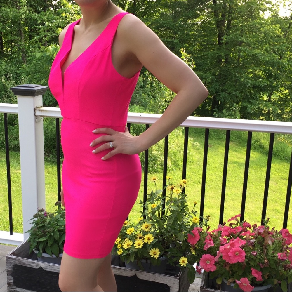 Hot Pink Dress By Jealous Tomato